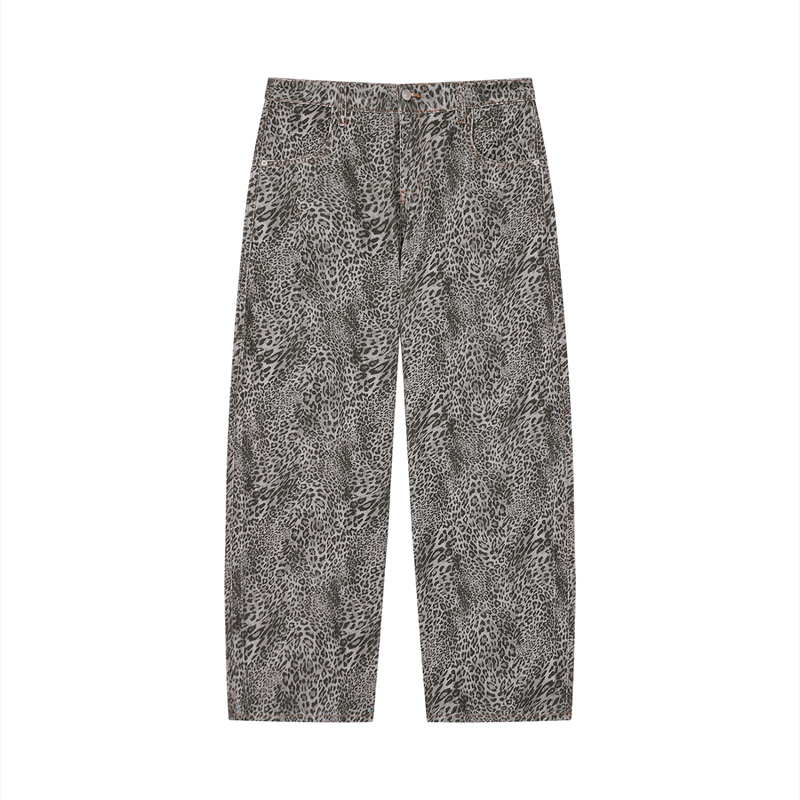 Flux Leopard Jeans — ANALYZE SS26