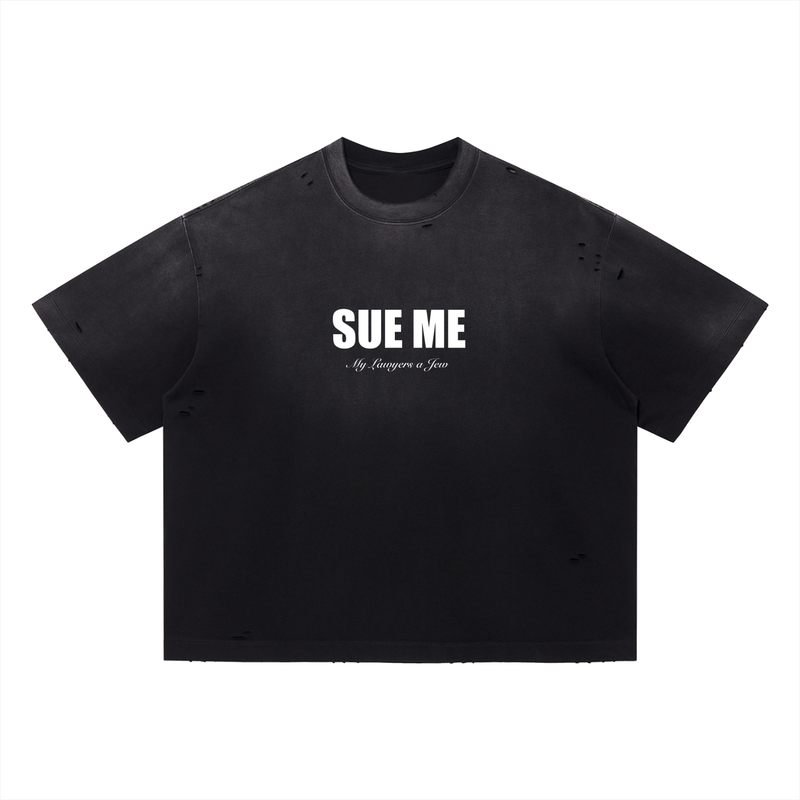 Sue Me Tee — ANALYZE SS26