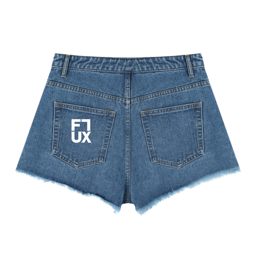 Fuck Men Denim Shorts
